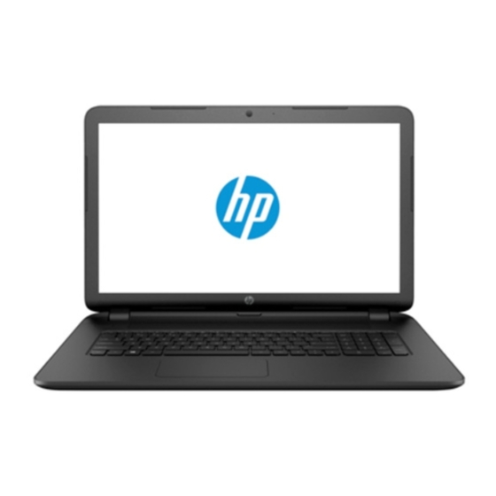 HP 17-p000 Maintenance And Service Manual