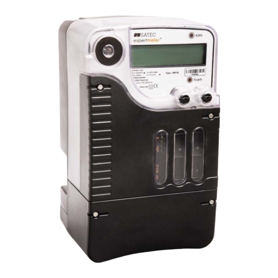 Satec Expertmeter EM720 Operation Manual