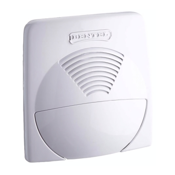 Bentel Security Wave/WSB Quick Start Manual