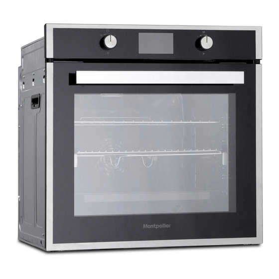 montpellier SFOS78MBX Installation And Operating Instructions Manual