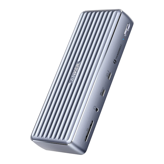 Anker PowerExpand Elite 12-in-1 Thunderbolt User Manual