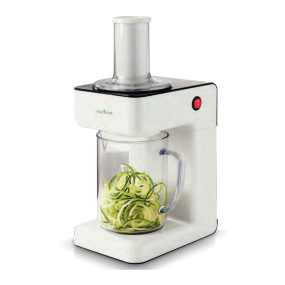 User Manuals: Pyle nutrichef PKESPR26 Spiralizer Slicer