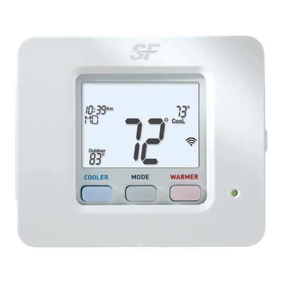 SF Premier Series Digital Thermostat Manuals