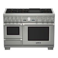 Thermador PROFESSIONAL PRO GRAND PRD48JDSGU/11 Use And Care Manual