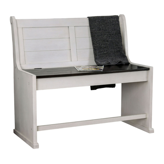 Furniture of America CM3195PLV Assembly Instructions