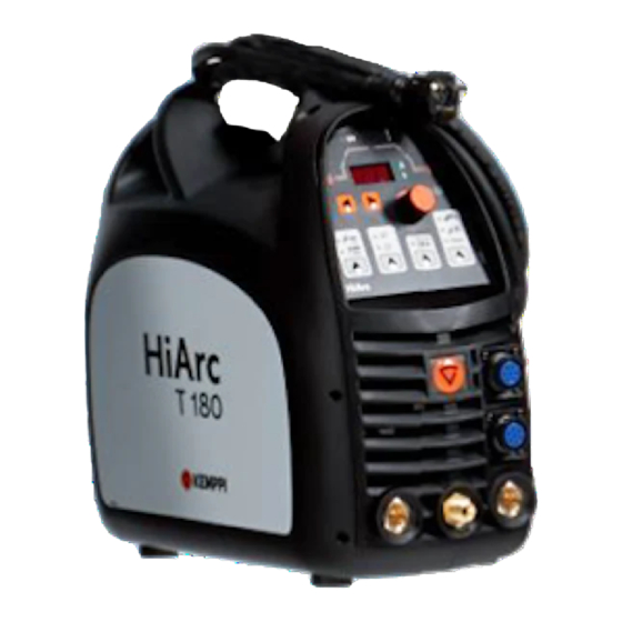 Kemppi HiArc T 180 Manual