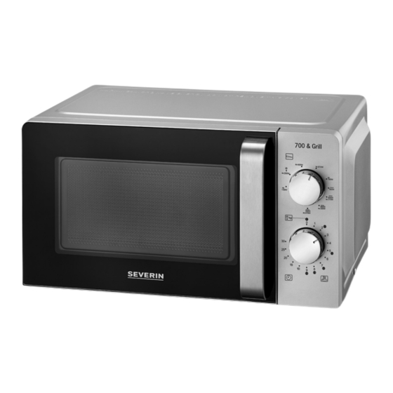 SEVERIN MW 7780 Instructions For Use Manual