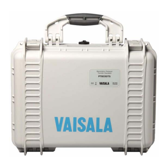 Vaisala PTB330TS User Manual