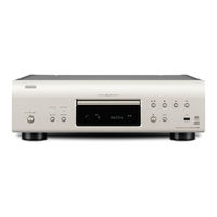 DENON DCD-2010AE Owner's Manual