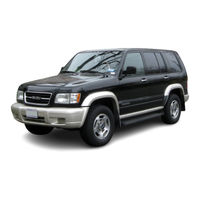 Isuzu Trooper UX 1999 Workshop Manual