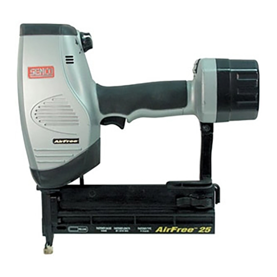 SENCO AIRFREE 25 OPERATING INSTRUCTIONS MANUAL Pdf Download ManualsLib