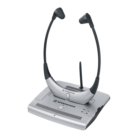 SENNHEISER RS4200 INSTRUCTIONS FOR USE MANUAL Pdf Download ManualsLib