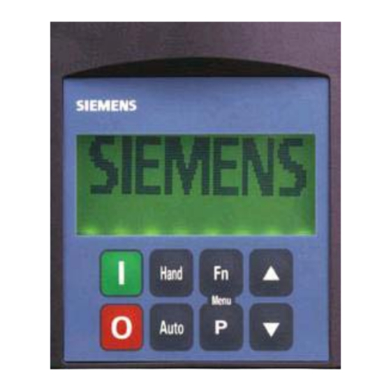 SIEMENS SED2 OPERATING INSTRUCTIONS MANUAL Pdf Download | ManualsLib