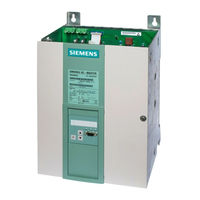 Siemens 6RA70 Series Instructions Manual