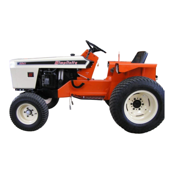 SIMPLICITY 4041 SERIES OPERATOR'S MANUAL Pdf Download ManualsLib