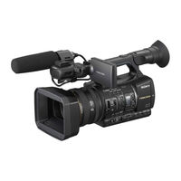 Sony HXR-NX5E Operating Manual