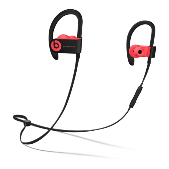 BEATS POWERBEATS3 SETUP AND USER MANUAL Pdf Download ManualsLib