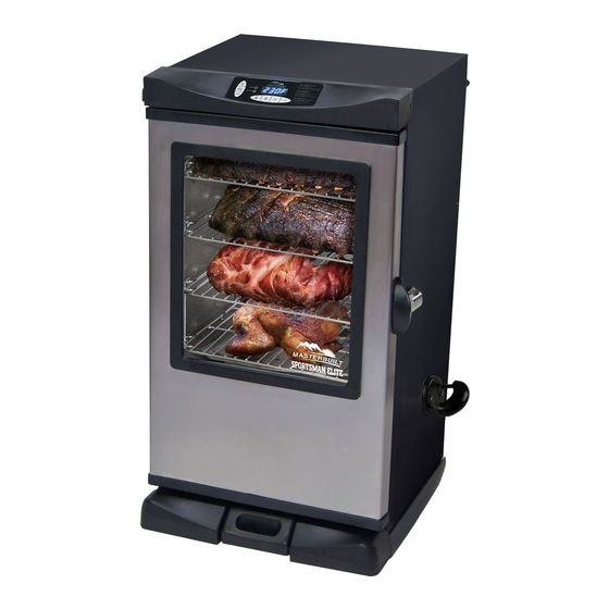 MASTERBUILT SPORTSMAN ELITE SMOKER ASSEMBLY, CARE & USE MANUAL WARNING ...