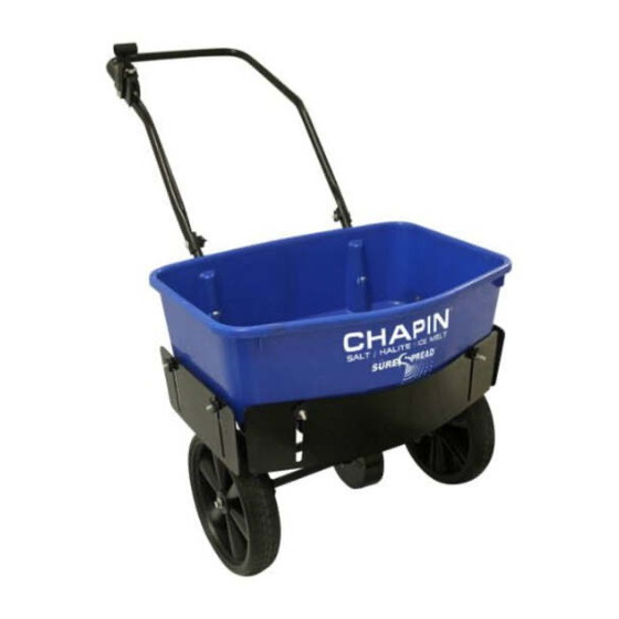 CHAPIN 80008N SPREADER ASSEMBLY / OPERATION INSTRUCTIONS / PARTS ManualsLib