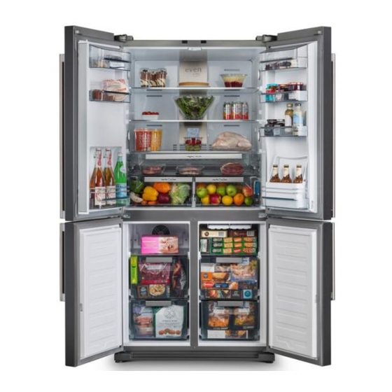 AGA ASXS19 DELUXE REFRIGERATOR USER MANUAL & INSTALLATION & SERVICE