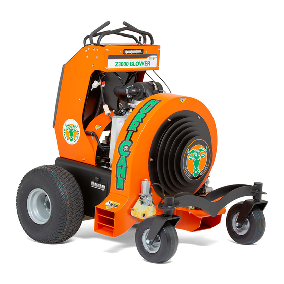 BILLY GOAT HURRICANE Z3000 BLOWER OWNER'S MANUAL ManualsLib