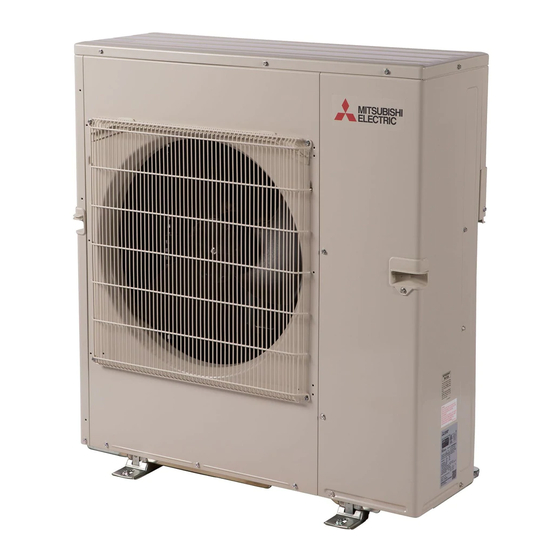 MITSUBISHI ELECTRIC MXZ2C20NA2U1 AIR CONDITIONER SERVICE MANUAL