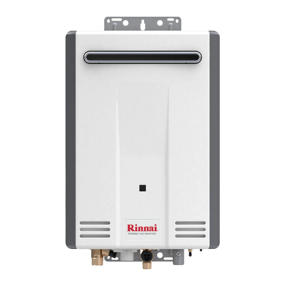 RINNAI REU-AM1620WD-US WATER HEATER CONVERSION MANUAL | ManualsLib