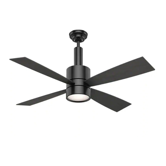 CASABLANCA BULLET FAN INSTALLATION AND OPERATION MANUAL | ManualsLib