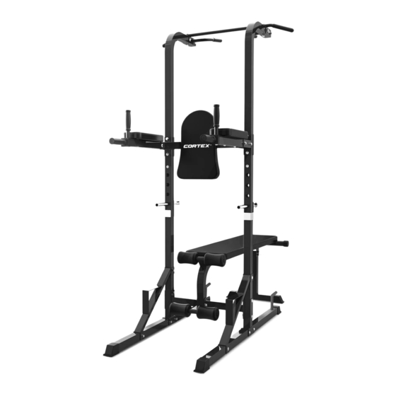 CORTEX PT-105 Commercial Power Tower Chin Up Dip Knee Raise – Lifespan  Fitness