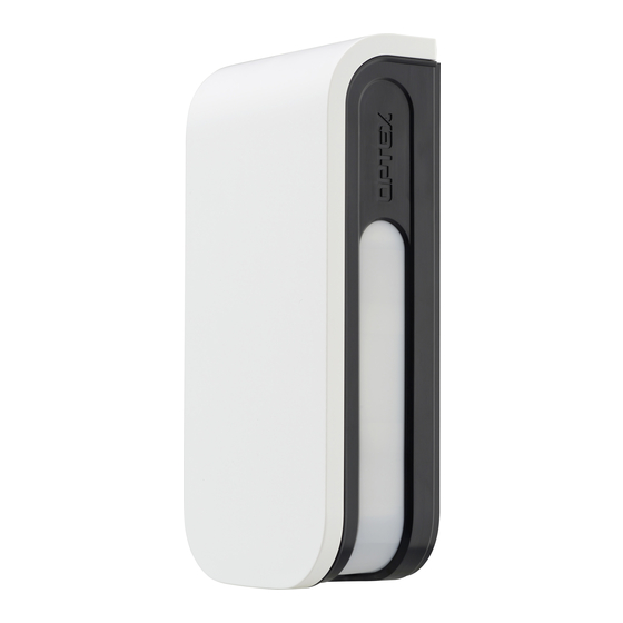 OPTEX BX SHIELD SERIES SECURITY SENSOR INSTALLATION INSTRUCTIONS MANUAL