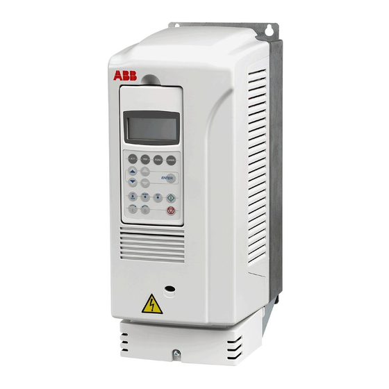 ABB ACS800 Series Firmware Manual