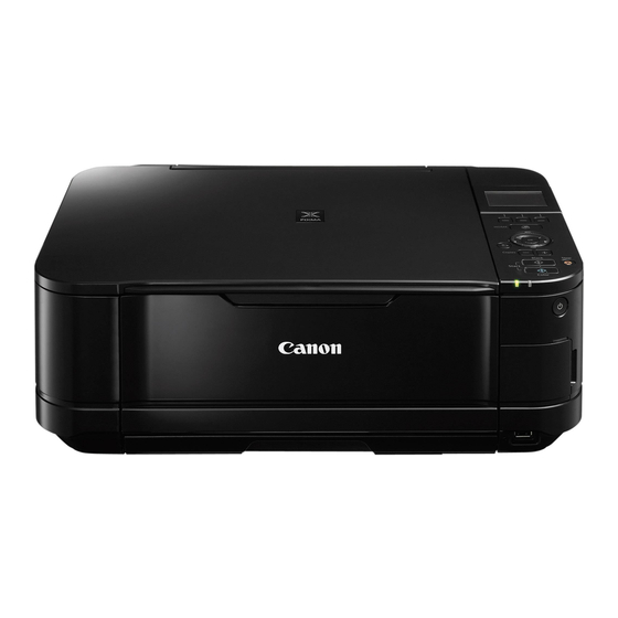 trone Sikker announcer CANON PIXMA MG5150 PRINTER GETTING STARTED | ManualsLib
