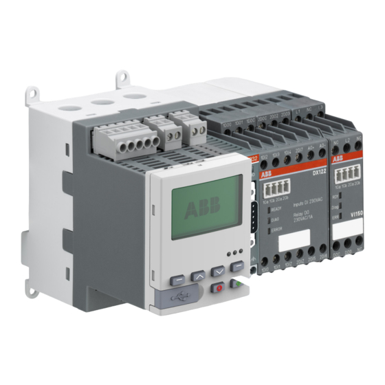 ABB UMC100 3 CONTROLLER MANUAL ManualsLib