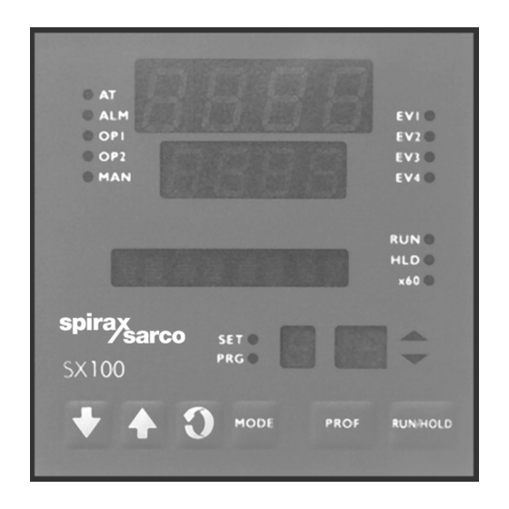 Spirax Sarco SX100 Quick Setup Manual