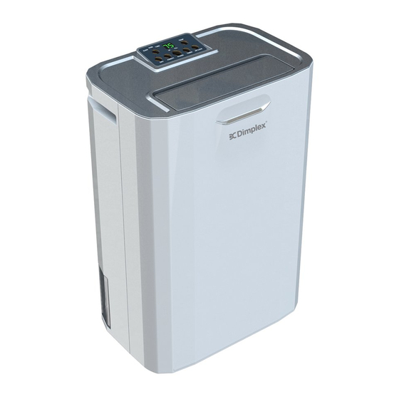 DIMPLEX GDDEKD9 DEHUMIDIFIER INSTRUCTION MANUAL ManualsLib