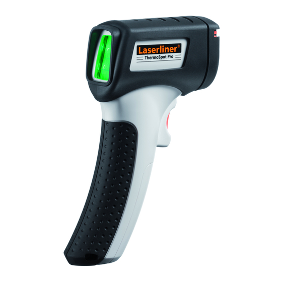 LaserLiner ThermoSpot Pro Manual