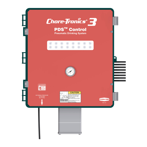 Chore-Time Chore-Tronics 3 Auto Adjust PDS 4 Station Installation And Operator's Manual