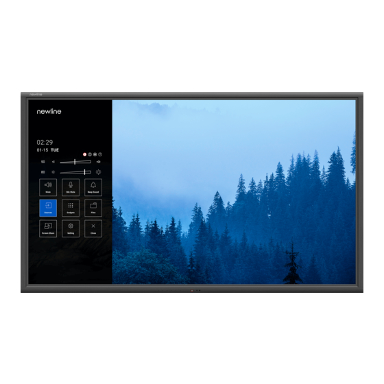 NewLine NT Series Quick Start Manual