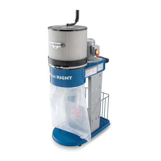 Rockler Dust Right 750 CFM Instructions Manual