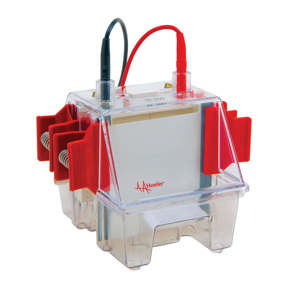 Hoefer SE 260 User Manual