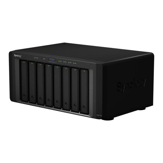 Synology DS2015xs Manuals