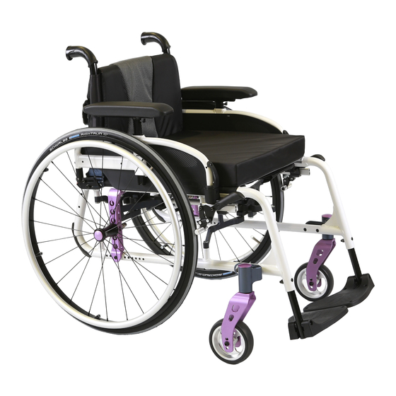 Invacare Action 5/MyOn HC User Manual