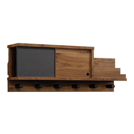 User Manuals: Sauder Harvey Park 420869 Coat Rack