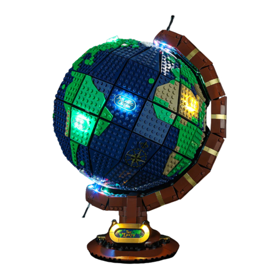 LIGHT MY BRICKS LEGO THE GLOBE Installation Manual
