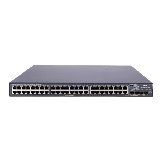 H3C S5810 Series Quick Start