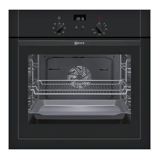 NEFF B14M42 5 Series Manuals