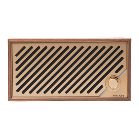 Tivoli Audio TWO DIGITAL Quick Start Manual