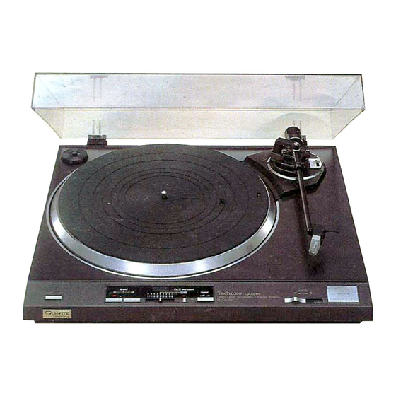 Technics SL-QX300 Service Manual