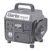 Clarke G700 Operating And Maintenance Instructions Manual