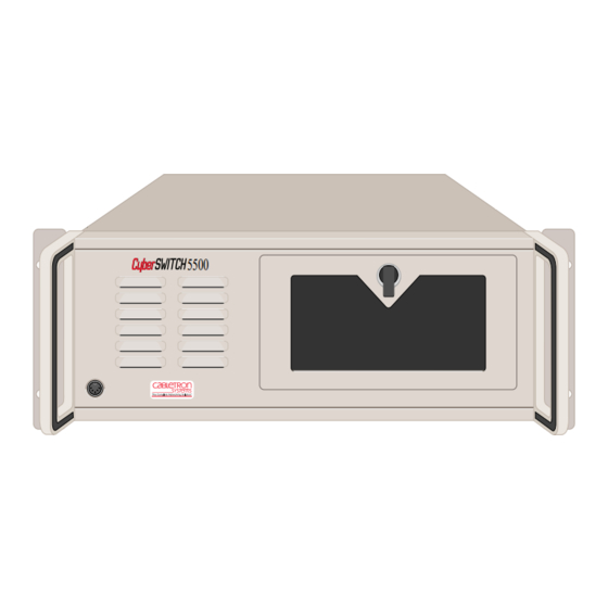Cabletron Systems Cabletron CyberSWITCH CSX5500 User Manual